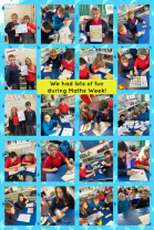 P6/7 celebrating Maths week