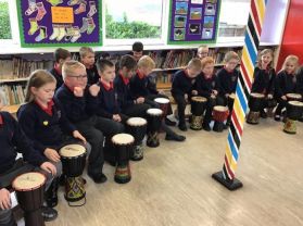 Whole school “Fun with Drums”